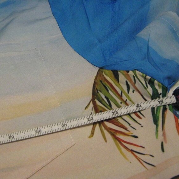 NWT TWO 2XL Unique Royaura Hawaiian Shirts Mt. Fuji and a Tropic Scene - Picture 14 of 15